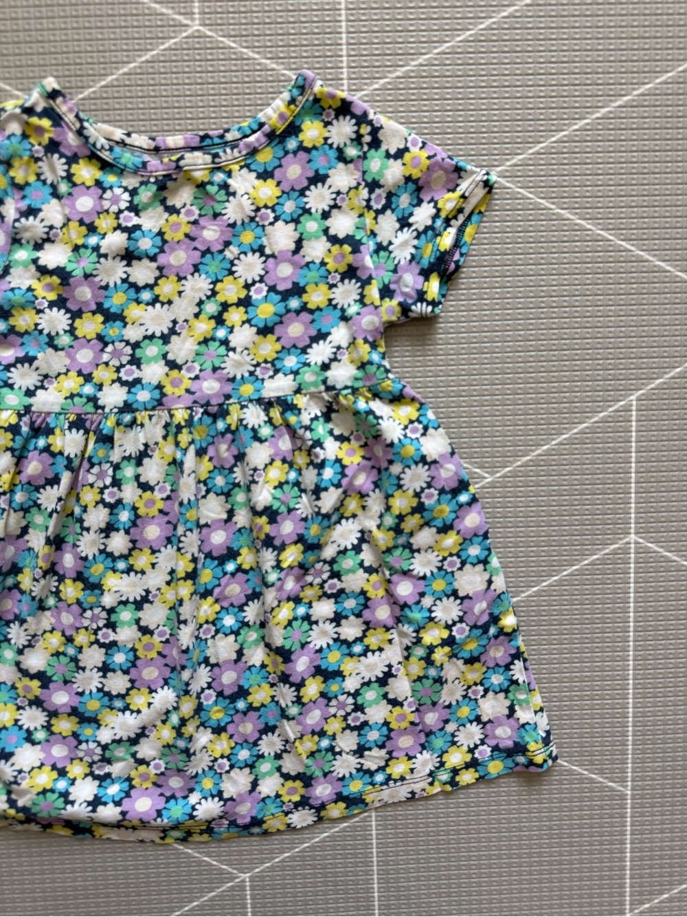Wonder nation|Baby girl/toddler floral summer play dress,size 3T•••short sleeve